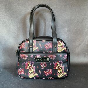 Sourpuss Keep Off! Mini Bowler Bag Sol Rac Tattoo Flash Purse - Free Shipping